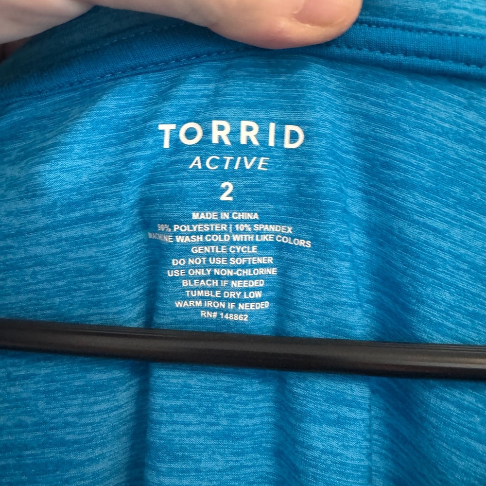 NWOT Torrid Active Half Zip Pullover - Picture 2 of 7